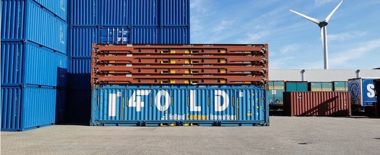 Foldable Shipping Containers — Super Cubes